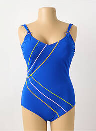 Costum de baie dintr-o singură piesă top triunghiuri top triunghiuri albastru SUNFLAIR femeie