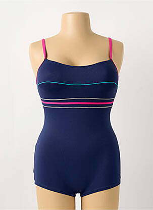 Costum de baie dintr-o singură piesă albastru OCEAN WEAR femeie