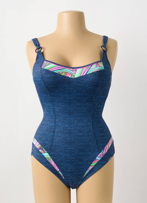 Costum de baie dintr-o singură piesă albastru SUNFLAIR femeie