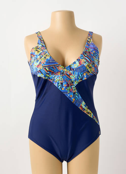 Costum de baie dintr-o singură piesă albastru OCEAN WEAR femeie