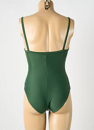 Costum de baie dintr-o singură piesă imprimeu fantezie verde OCEAN WEAR femeie