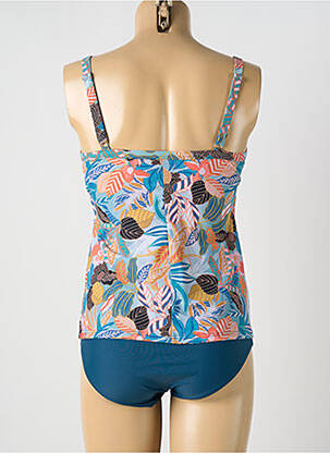 Tankini imprimeu tie and dye albastru SUNMARIN femeie