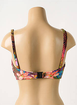 Sutien de costum de baie elasticitate top sutien modelat negru FREYA femeie