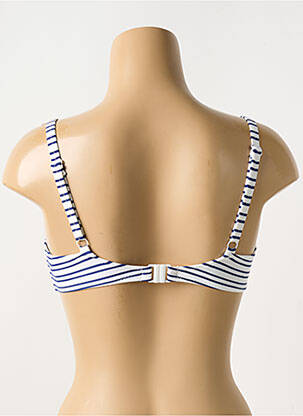 Sutien de costum de baie elasticitate sutien cupe întregi cu decolteu înalt albastru FREYA femeie