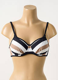 Sutien de costum de baie elasticitate top sutien modelat negru FREYA femme