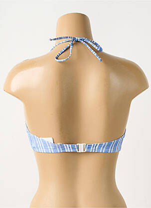 Sutien de costum de baie elasticitate top sutien modelat albastru WATERCULT femeie
