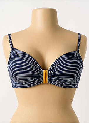 Sutien de costum de baie albastru LIVIA femeie