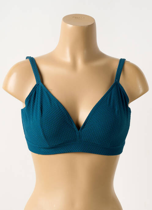 Sutien de costum de baie sutien cupe întregi cu decolteu înalt sutien cupe întregi cu decolteu înalt verde SIMONE PERELE femme