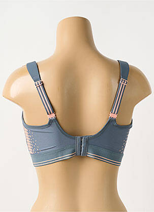 Sutien efect material satinat sutiene gri TRIACTION BY TRIUMPH femeie