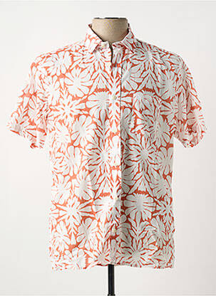 Cămașă cu mâneci scurte portocaliu SERGE BLANCO bărbat