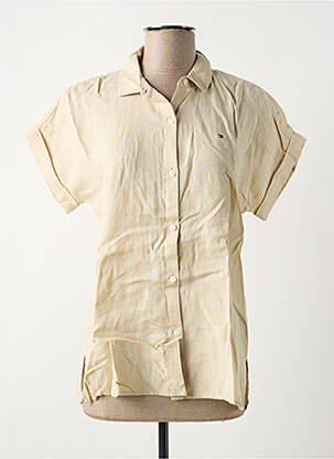 Cămașă bej TOMMY HILFIGER femeie