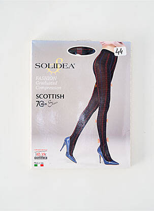Colanți elasticitate negru SOLIDEA femeie