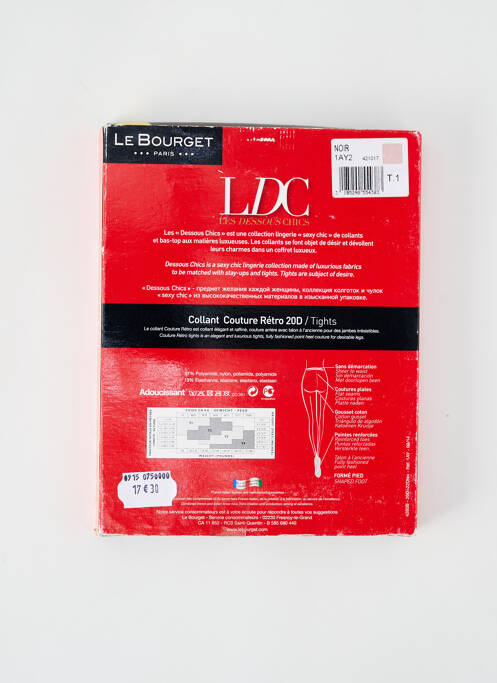 Colanți negru LE BOURGET femeie