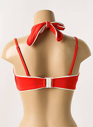 Sutien de costum de baie elasticitate sutien cu susținere înaltă și burete detașabil roșu AUBADE femeie