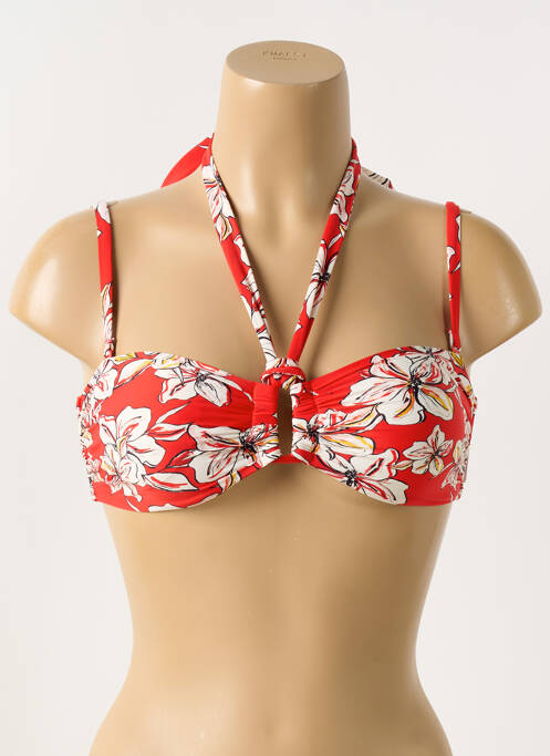 Sutien de costum de baie roșu AUBADE femeie