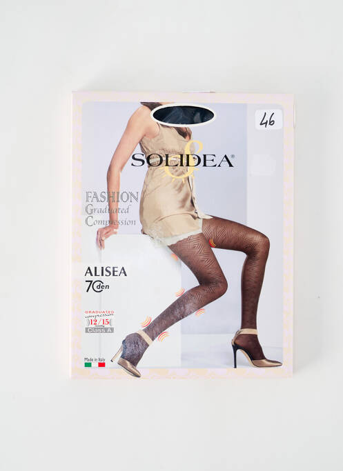 Colanți imprimeu fantezie albastru SOLIDEA femme