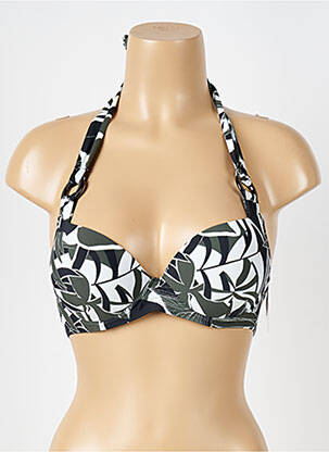 Sutien de costum de baie elasticitate top sutien push-up verde AUBADE femeie
