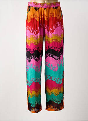 Pantalon drept portocaliu BIANCA femeie