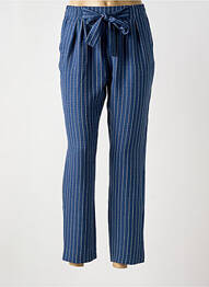 Pantalon 7/8 talie înaltă talie înaltă albastru SCARLET ROOS femme
