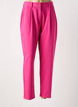 Pantalon chino roz BANDITAS FROM MARSEILLE femeie