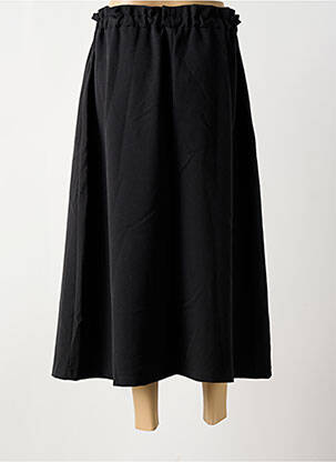 Fustă lungă țesătură crep negru BANDITAS FROM MARSEILLE femeie