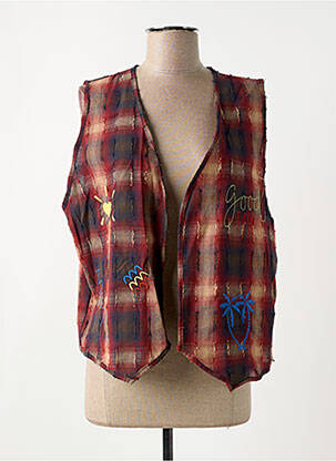 Vestă fără mâneci roșu JOHANNA PARIS femeie