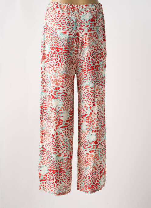 Pantalon larg roșu BANDITAS FROM MARSEILLE femeie