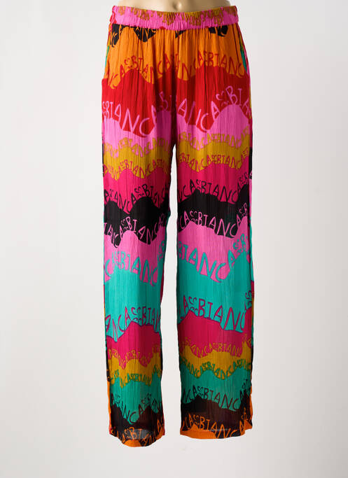 Pantalon drept portocaliu BIANCA femeie