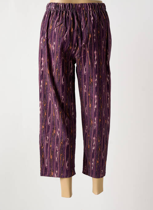Pantalon 7/8 violet JOHANNA PARIS femeie