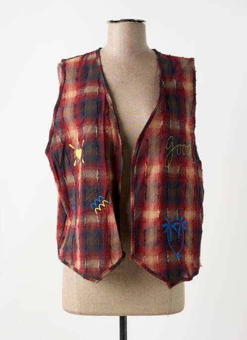 Vestă fără mâneci roșu JOHANNA PARIS femeie