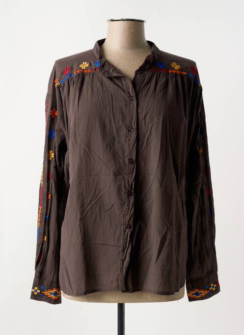 Cămașă maro JOHANNA PARIS femeie