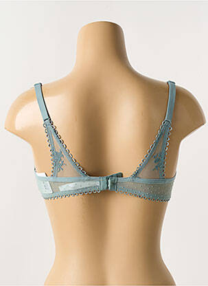 Sutien broderie sutien cupe întregi cu decolteu înalt verde PASSIONATA femeie
