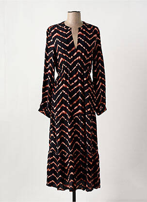 Rochie lungă negru ANGE femeie