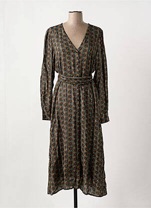 Rochie midi verde TRAMONTANA femeie