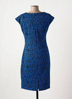 Rochie midi imprimeu fantezie mâneci scurte albastru MICHAELA LOUISA femeie