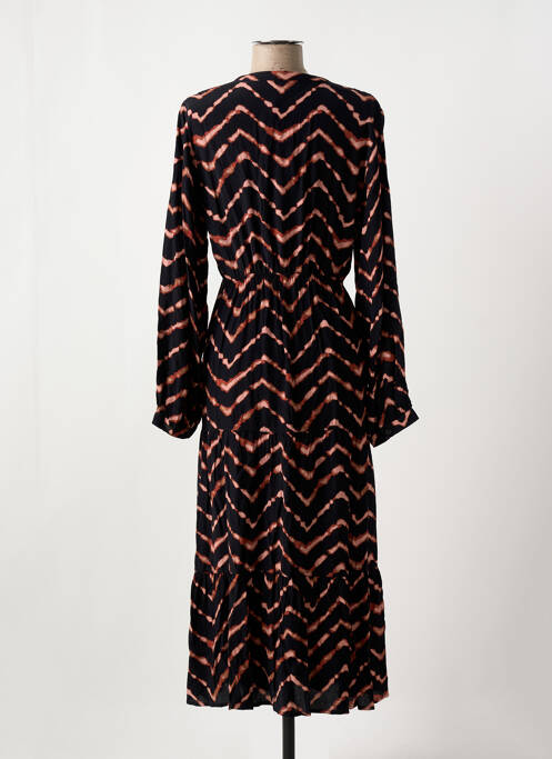 Rochie lungă negru ANGE femeie