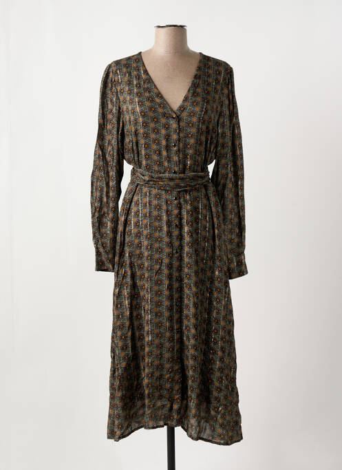 Rochie midi verde TRAMONTANA femeie