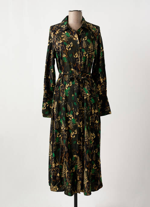 Rochie lungă negru TRAMONTANA femeie