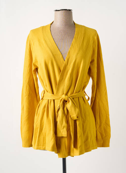 Vestă cu mâneci lungi galben LA FIANCE femeie