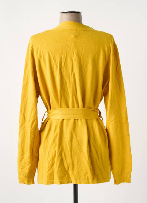 Vestă cu mâneci lungi galben LA FIANCE femeie