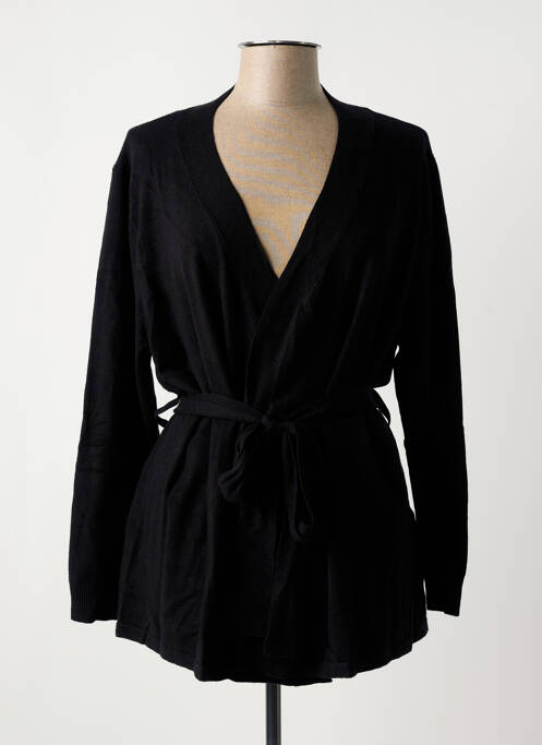 Vestă cu mâneci lungi negru LA FIANCE femeie