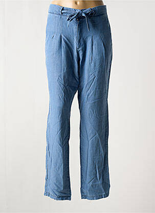 Pantalon drept țesătură poplin mărime normală albastru LEE COOPER femeie