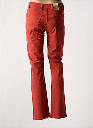 Pantalon slim țesătură poplin mărime normală roșu LEE COOPER femeie