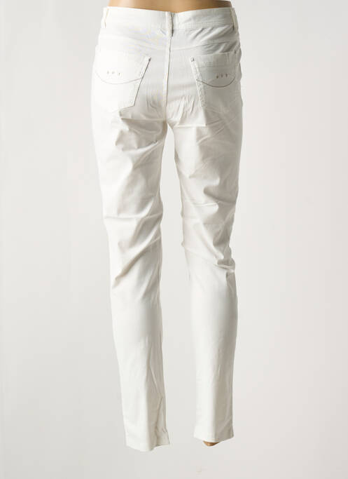 Pantalon slim alb YOULINE femeie