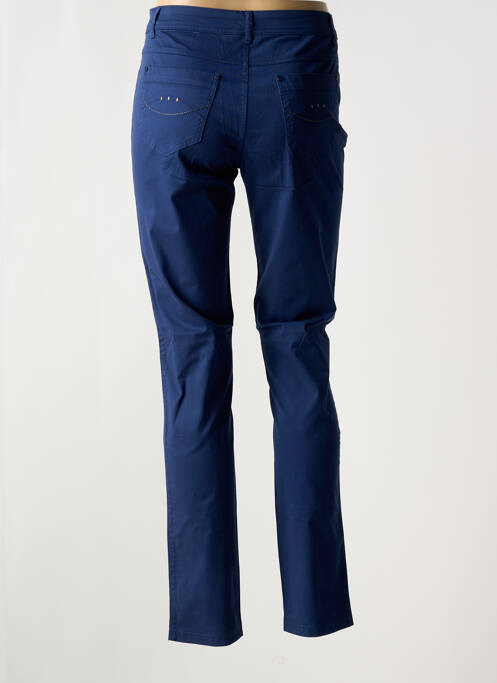 Pantalon slim albastru YOULINE femeie