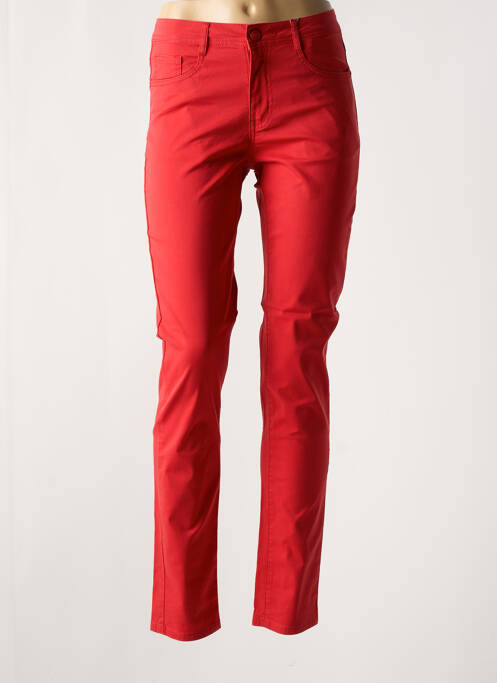 Pantalon slim roșu YOULINE femeie
