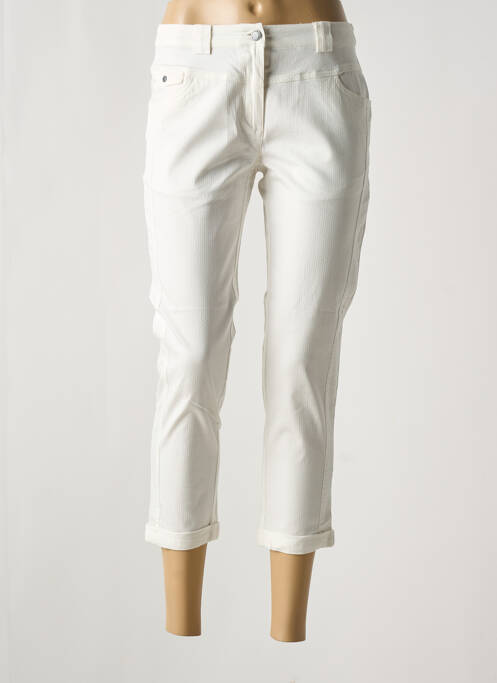 Pantalon trei sferturi alb MADO ET LES AUTRES femeie