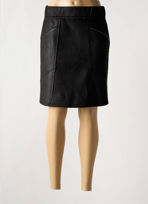 Fustă midi negru LILI & CAROLINE femeie