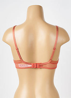 Sutien efect material satinat top sutien modelat portocaliu PASSIONATA femeie