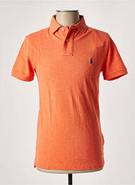 Polo croială dreaptă mâneci scurte portocaliu RALPH LAUREN homme